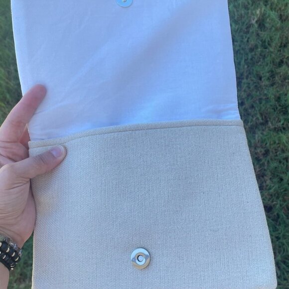 QUEEN OF HEARTS Casino Poker Seed Beaded Crossbody Chain Clutch Bag Handbag NEW - Picture 4 of 10